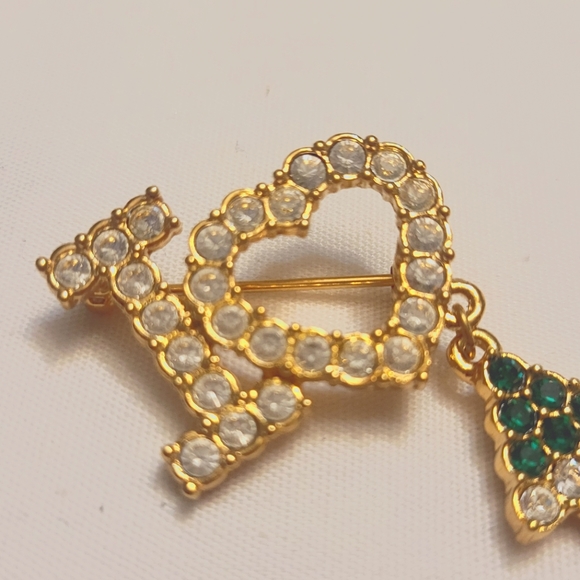 Vintage Christmas Brooch - Picture 4 of 5